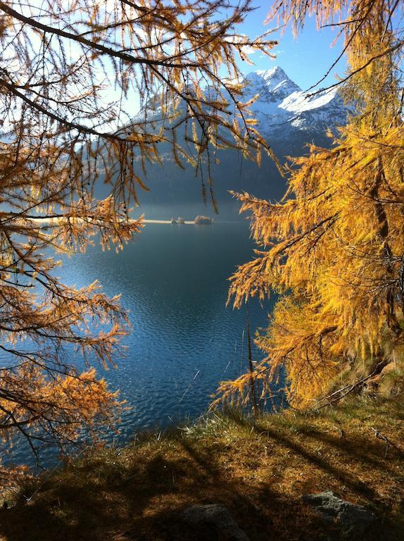 Hotel Poestli Maloja Exteriör bild